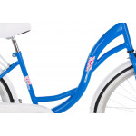 Retro bicykel Vellberg Lavender Velo 26'' 1-prevodový Modro-biely 